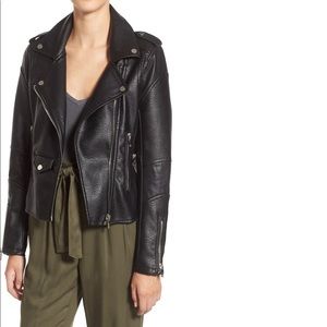 Blank nyc easy rider faux leather jacket